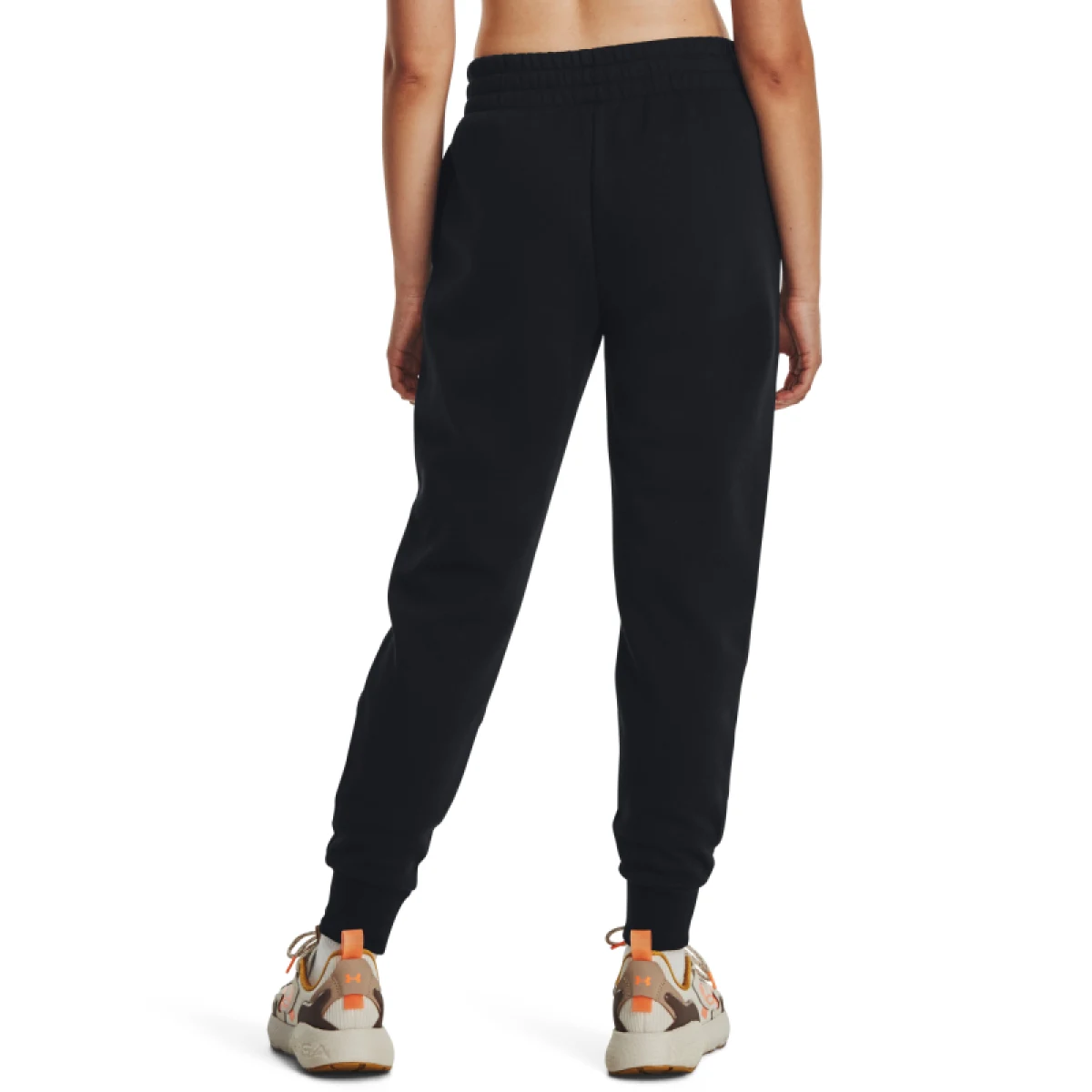Dámske zateplené tepláky UNDER ARMOUR UA Rival Fleece Jogger-BLK · záber 2