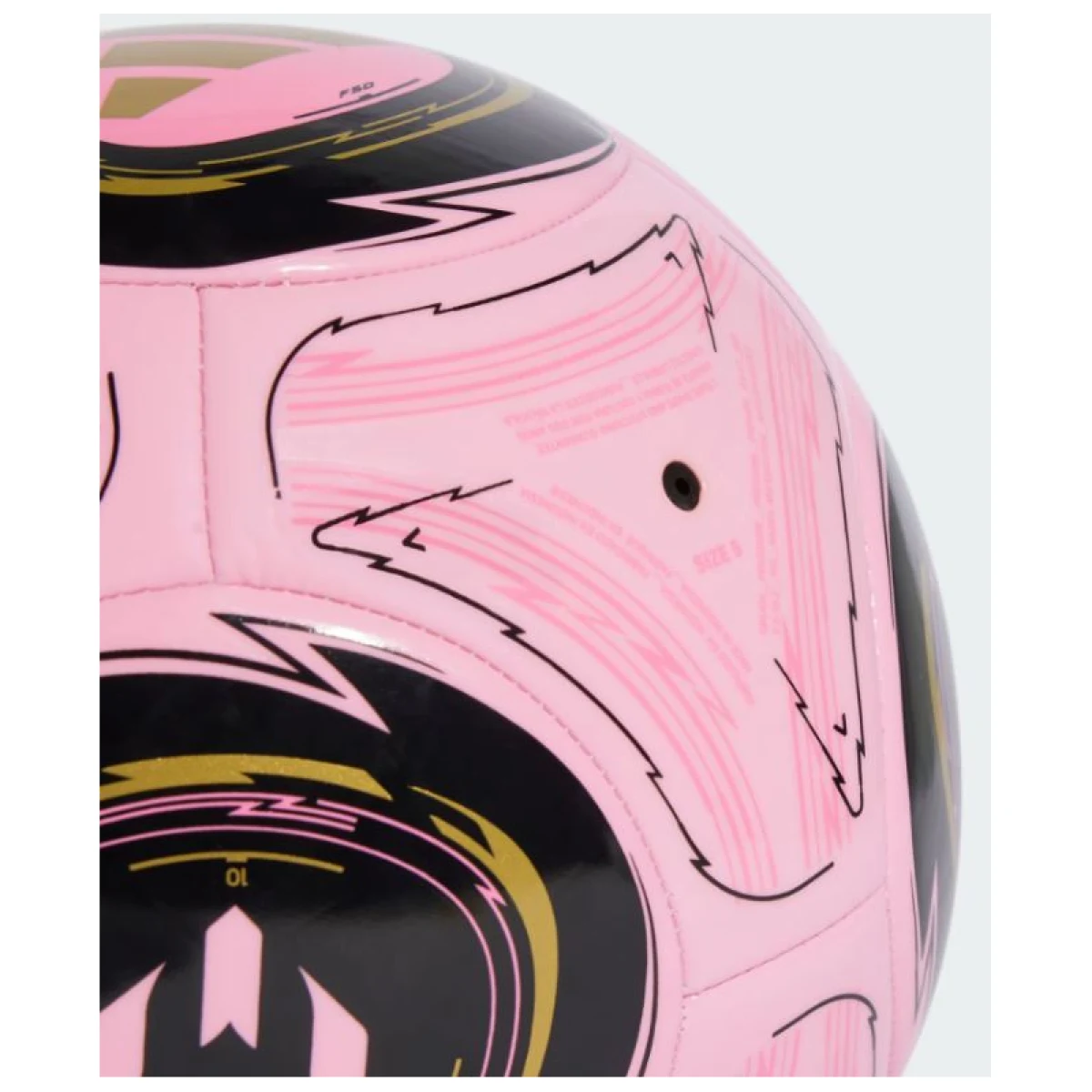 Futbalová lopta ADIDAS MESSI CLB LTPINK BLACK DRFOGO · záber 2