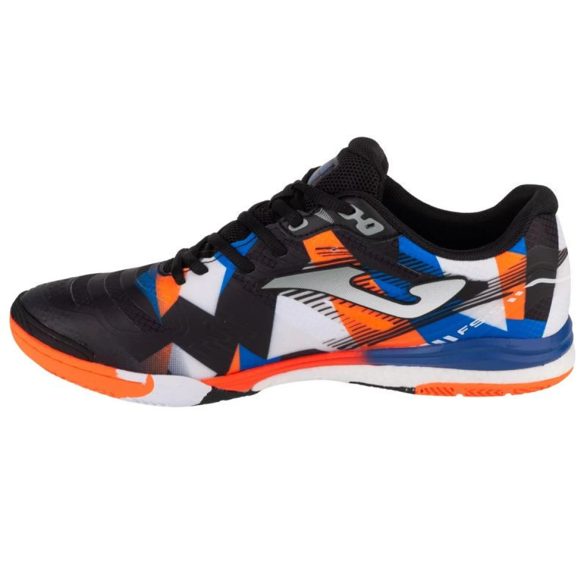 Pánske futbalové kopačky halové JOMA Regate Rebound M IC black royal blue · záber 2