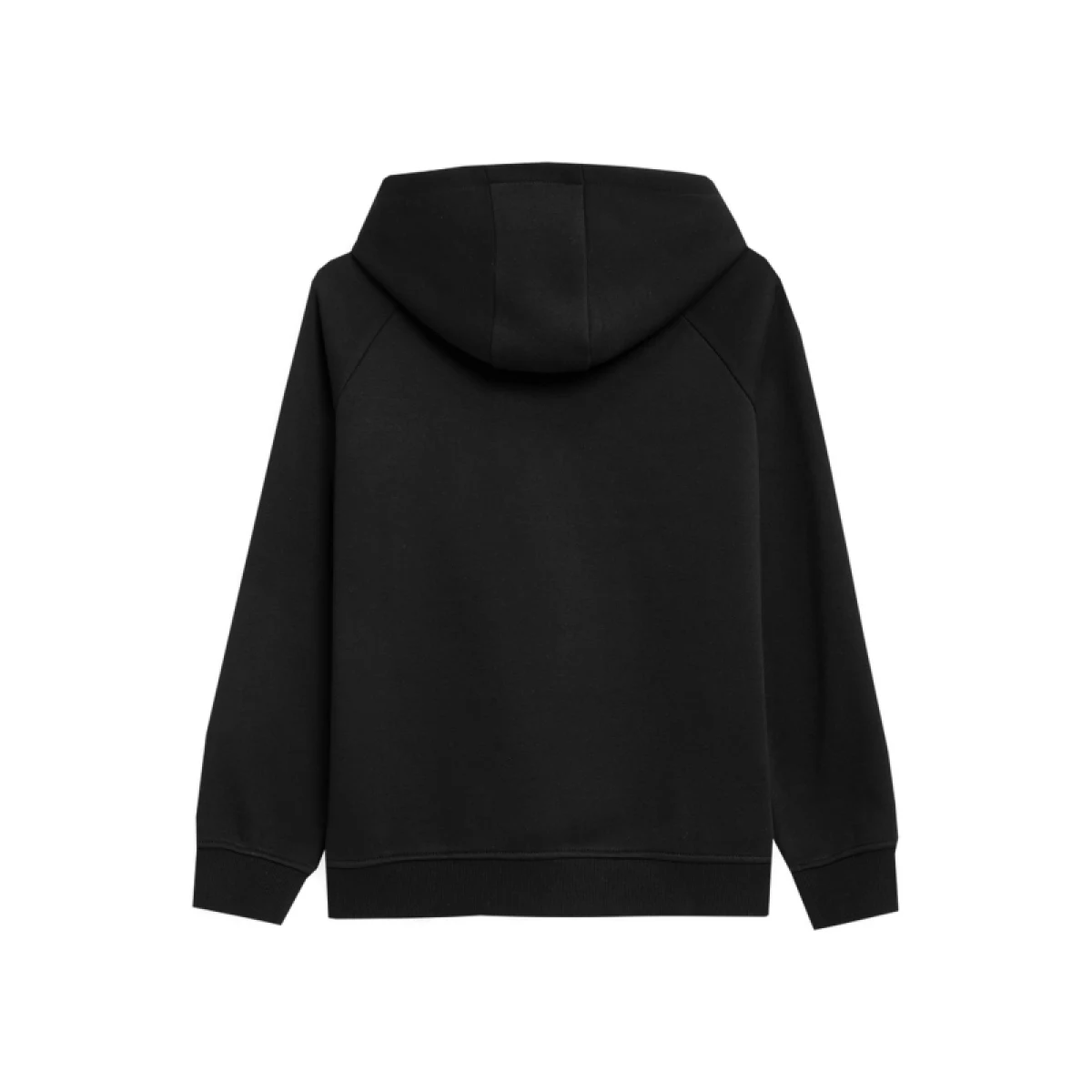 Dievčenská mikina s kapucňou 4F JUNIOR SWEATSHIRT F217-20S-DEEP BLACK · záber 3