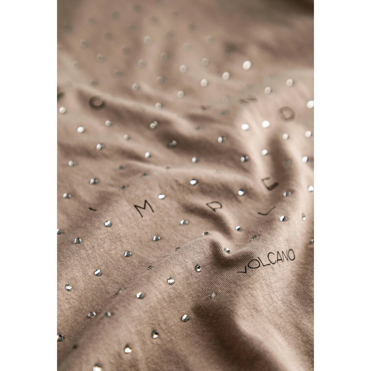 Dámske tričko s krátkym rukávom VOLCANO T-PERFECT-501-BEIGE · záber 4