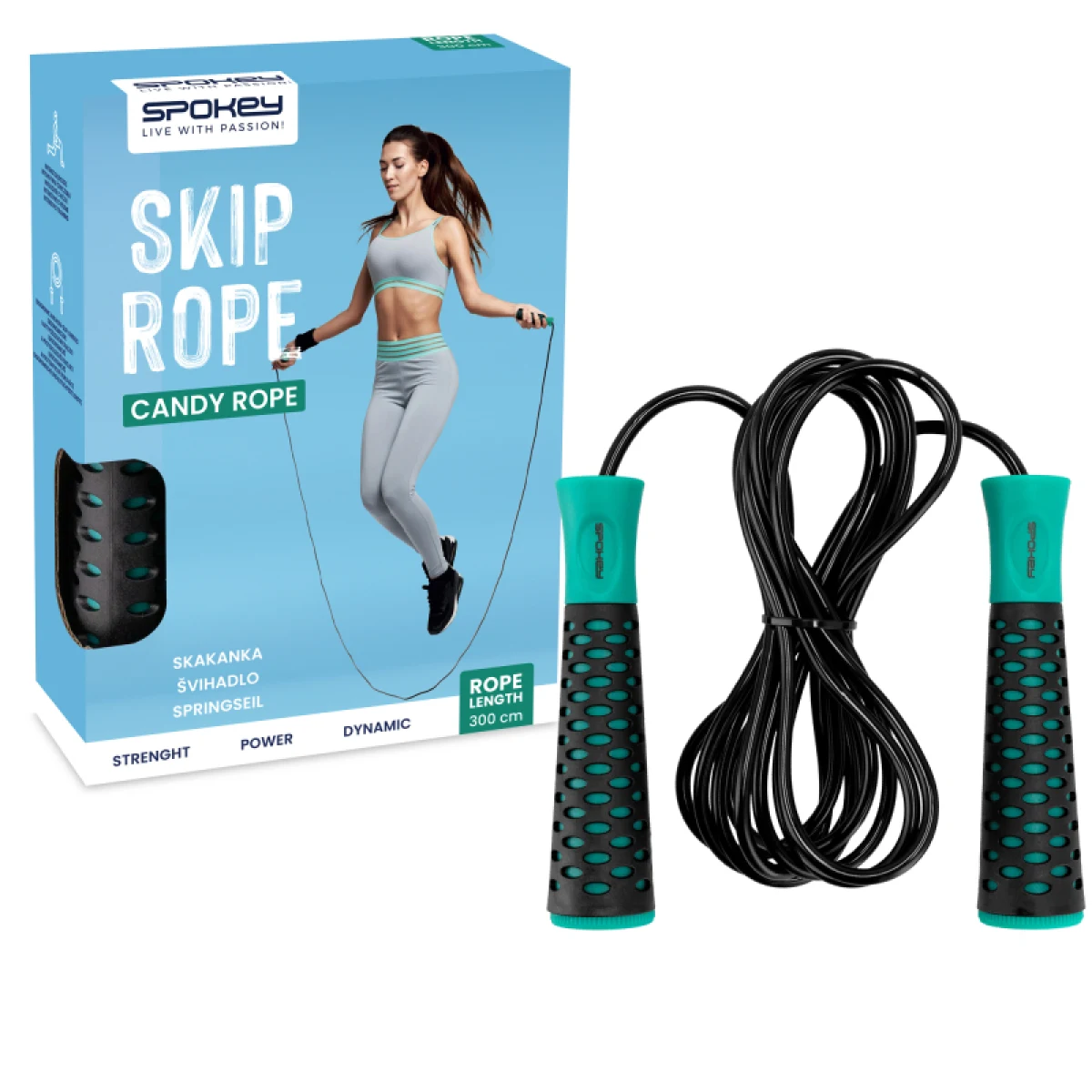 Švihadlo SPOKEY CANDY ROPE · záber 5