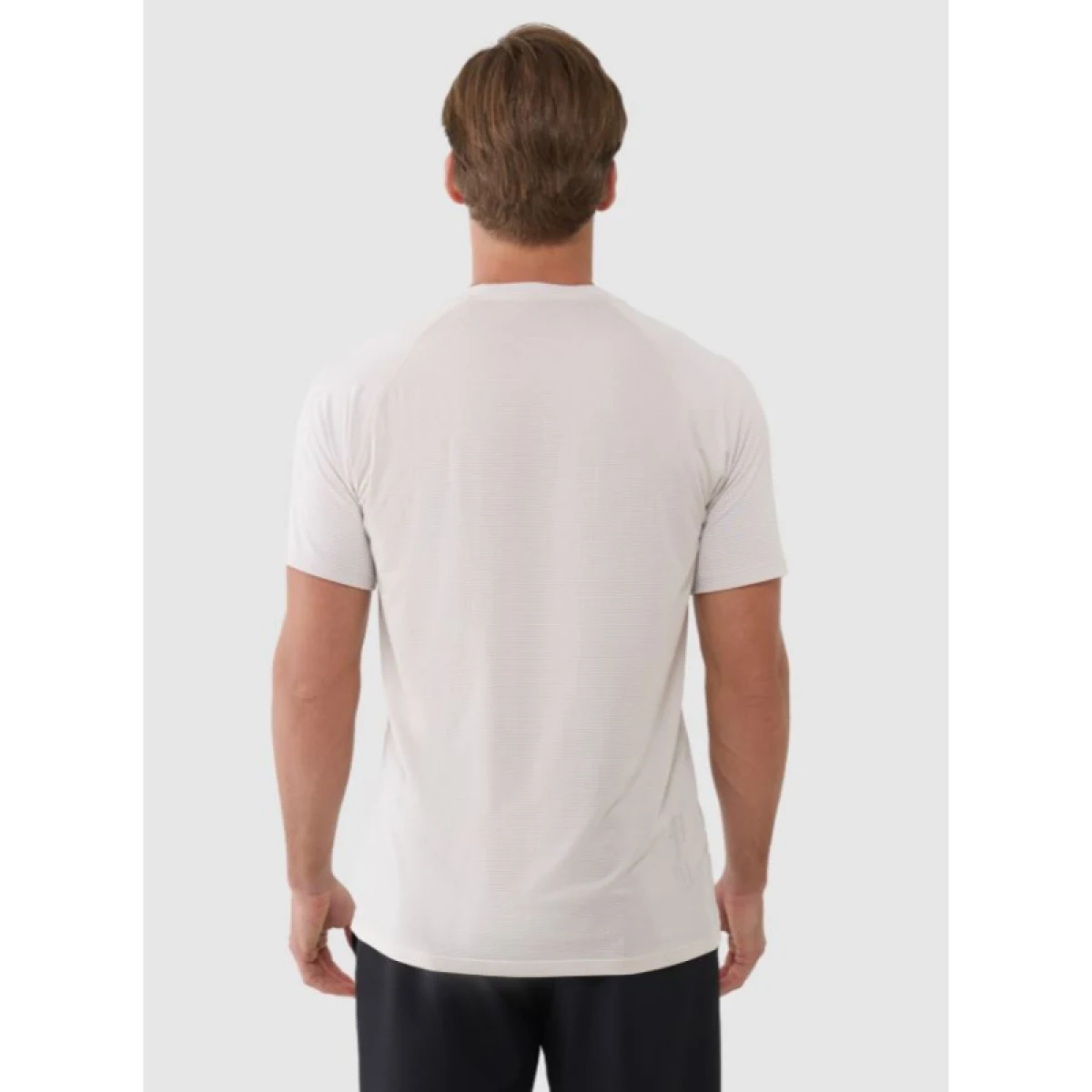 Pánske tréningové tričko s krátkym rukávom 4F TSHIRT FNK-WSS25TFTSM1217-12S-CREME · záber 4