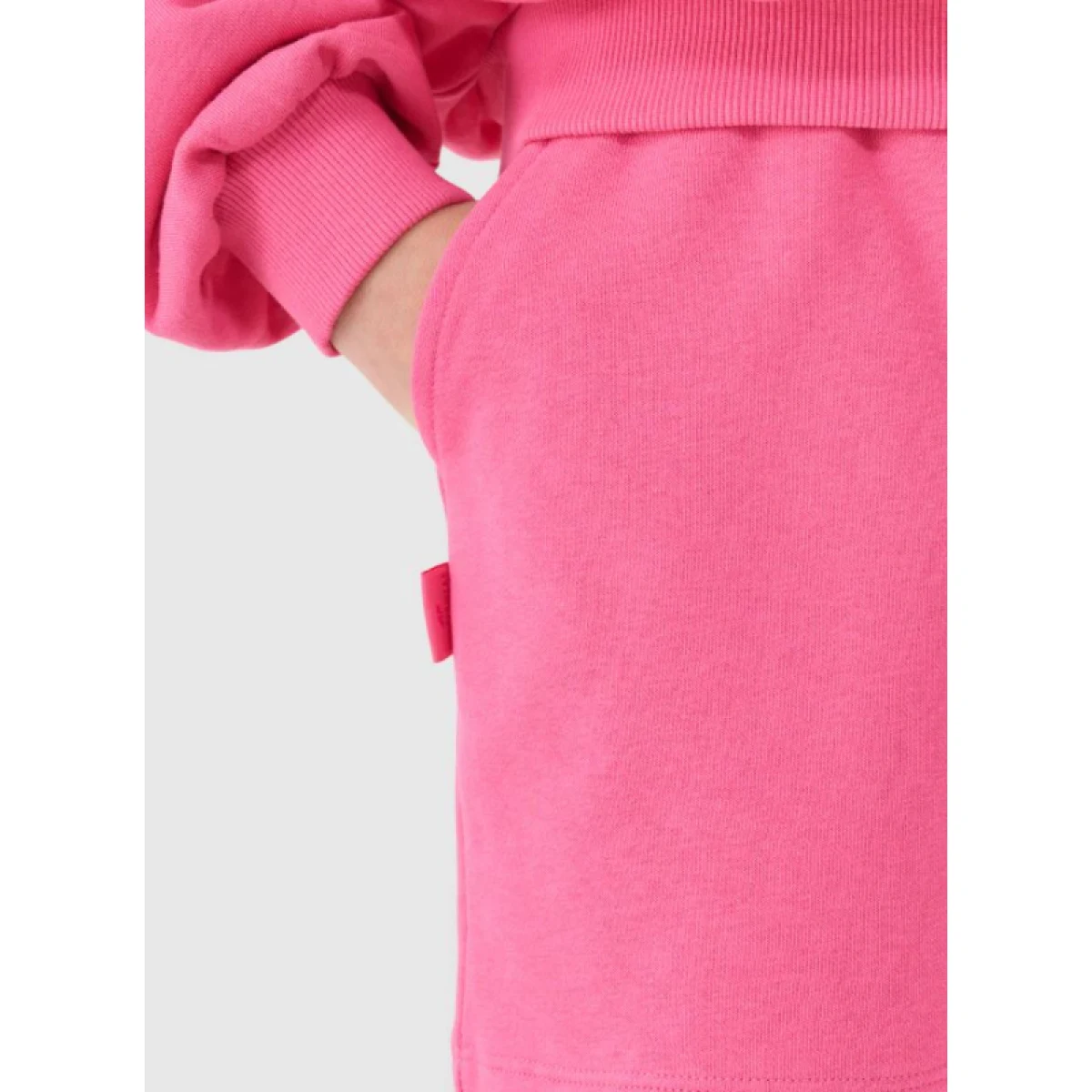 Dievčenské teplákové kraťasy 4F JUNIOR SHORTS CAS F470-54S-PINK · záber 5