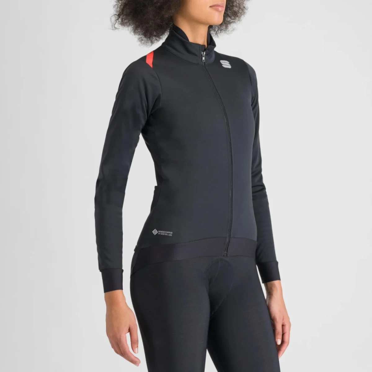 Dámska cyklistická bunda SPORTFUL Fiandre medium w jacket, black · záber 5