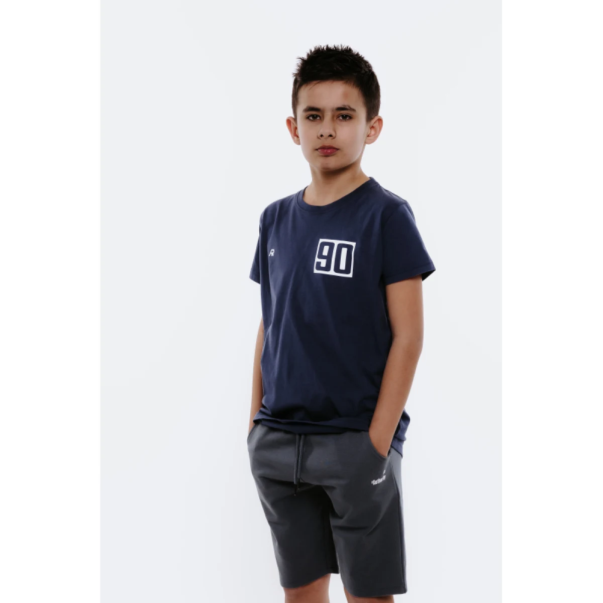 Chlapčenské tričko s krátkym rukávom AUTHORITY T-JERSEY B blue · záber 2