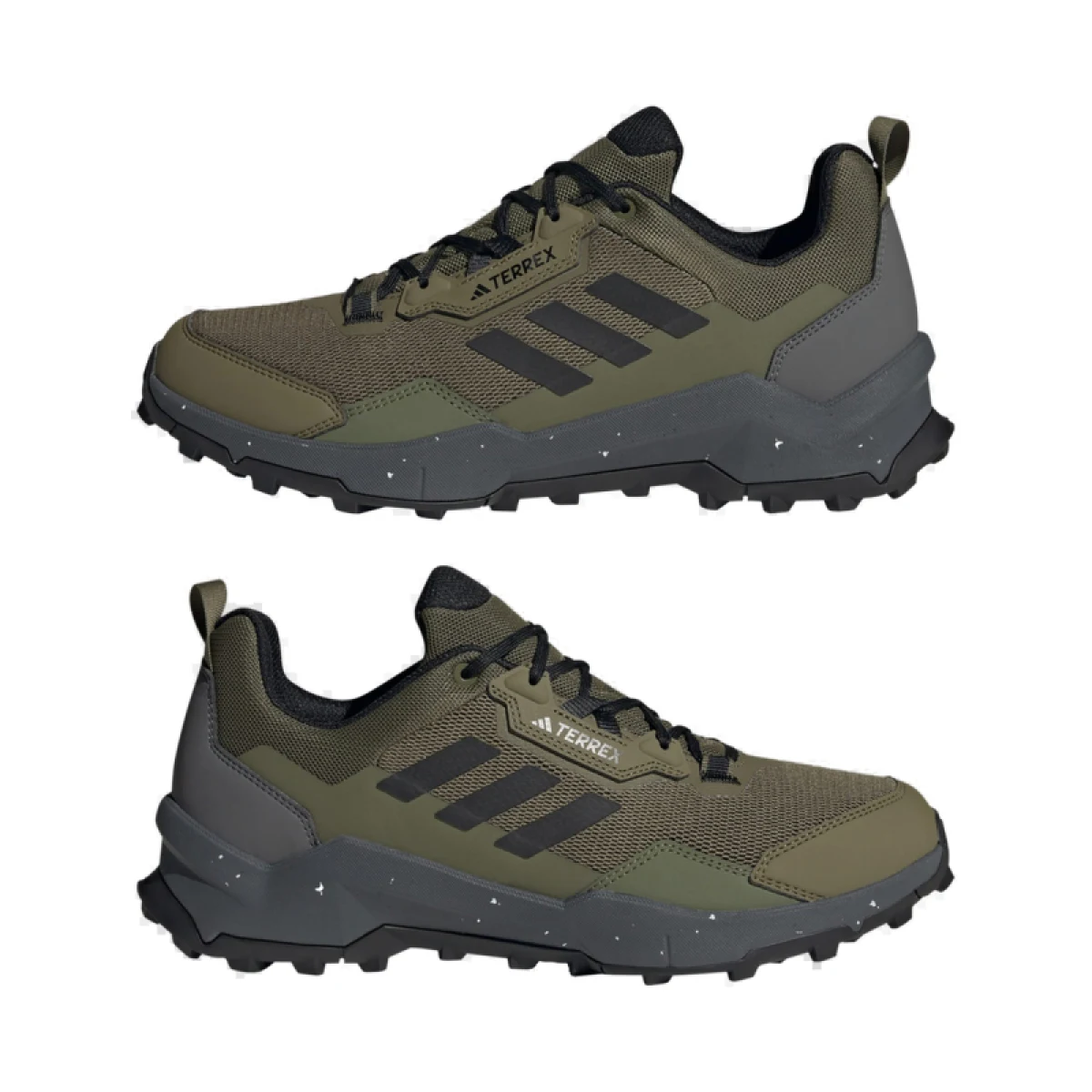 Pánska nízka turistická obuv ADIDAS Terrex AX4 focus olive core black grey five · záber 3