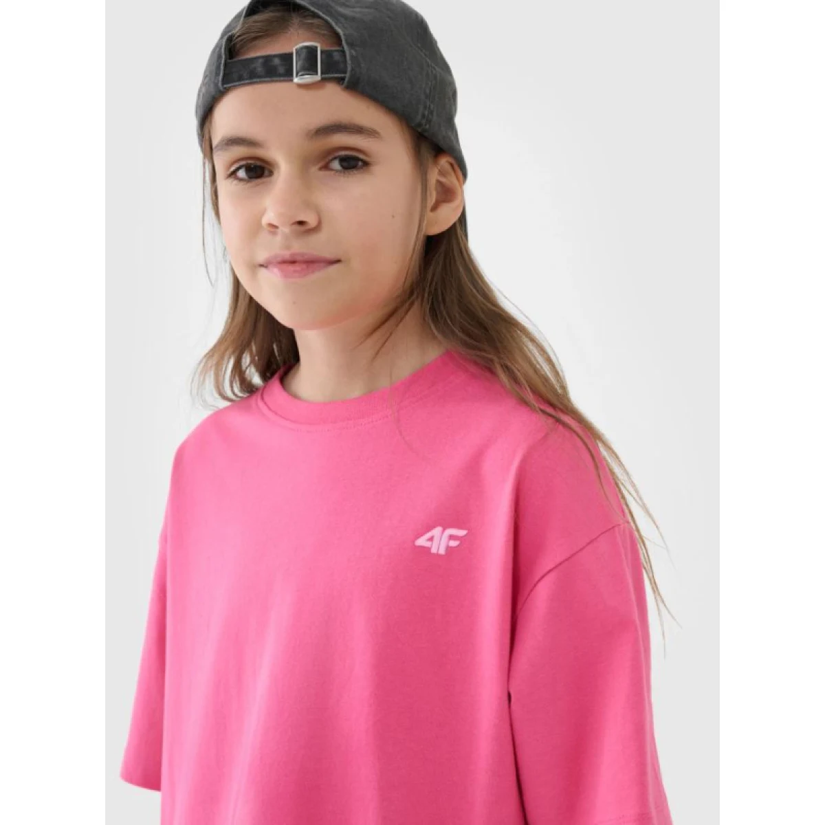 Dievčenské tričko s krátkym rukávom 4F JUNIOR TSHIRT F1851-54S-PINK · záber 2