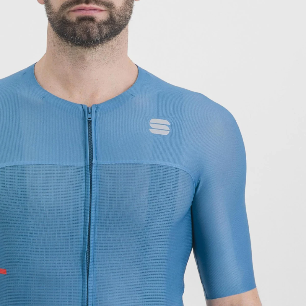 Pánsky cyklistický dres s krátkym rukávom SPORTFUL Light pro jersey, shaded berry blue · záber 5