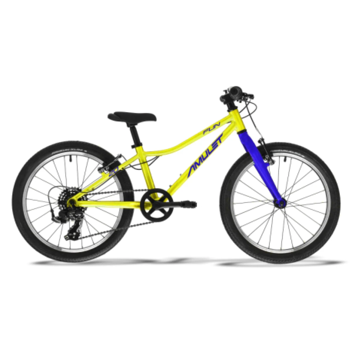 Detský horský bicykel AMULET 20 Fun SH SMU, light green blue · záber 1