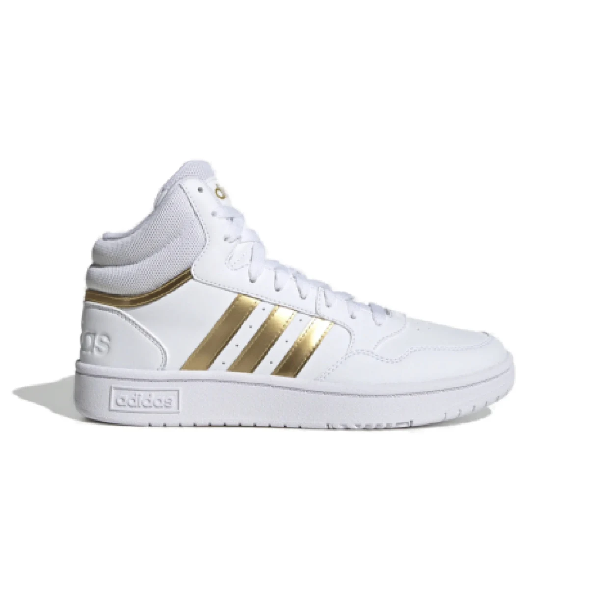 Dámska rekreačná obuv ADIDAS Hoops 3.0 Mid cloud white cloud white grey two · záber 1