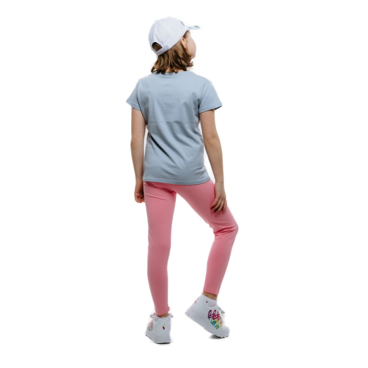 Dievčenské legíny 4F JUNIOR TIGHTS CAS F039-56S-LIGHT PINK · záber 2