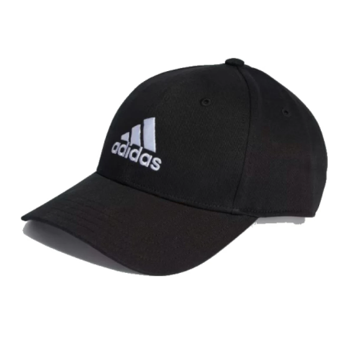 Detská šiltovka ADIDAS BBALL CAP COT BLACK WHITE Kids · záber 1