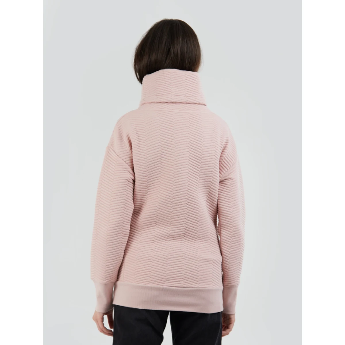 Dámska mikina FUNDANGO Aliz Pullover-330-rose · záber 3