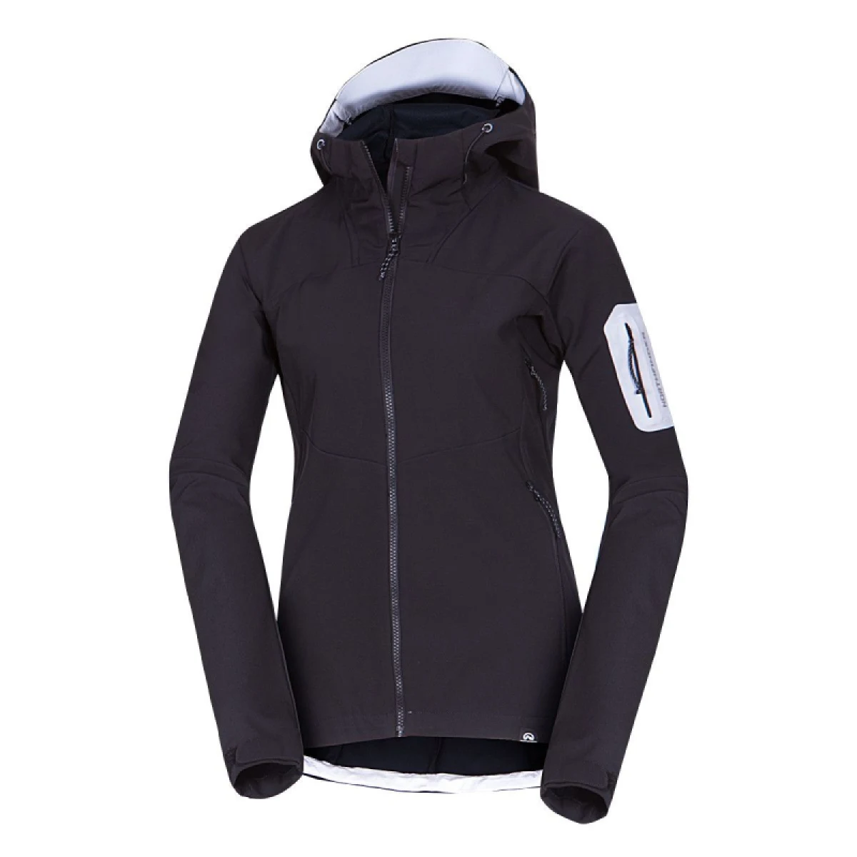 Dámska turistická softshellová bunda NORTHFINDER ANGIE-269black · záber 4
