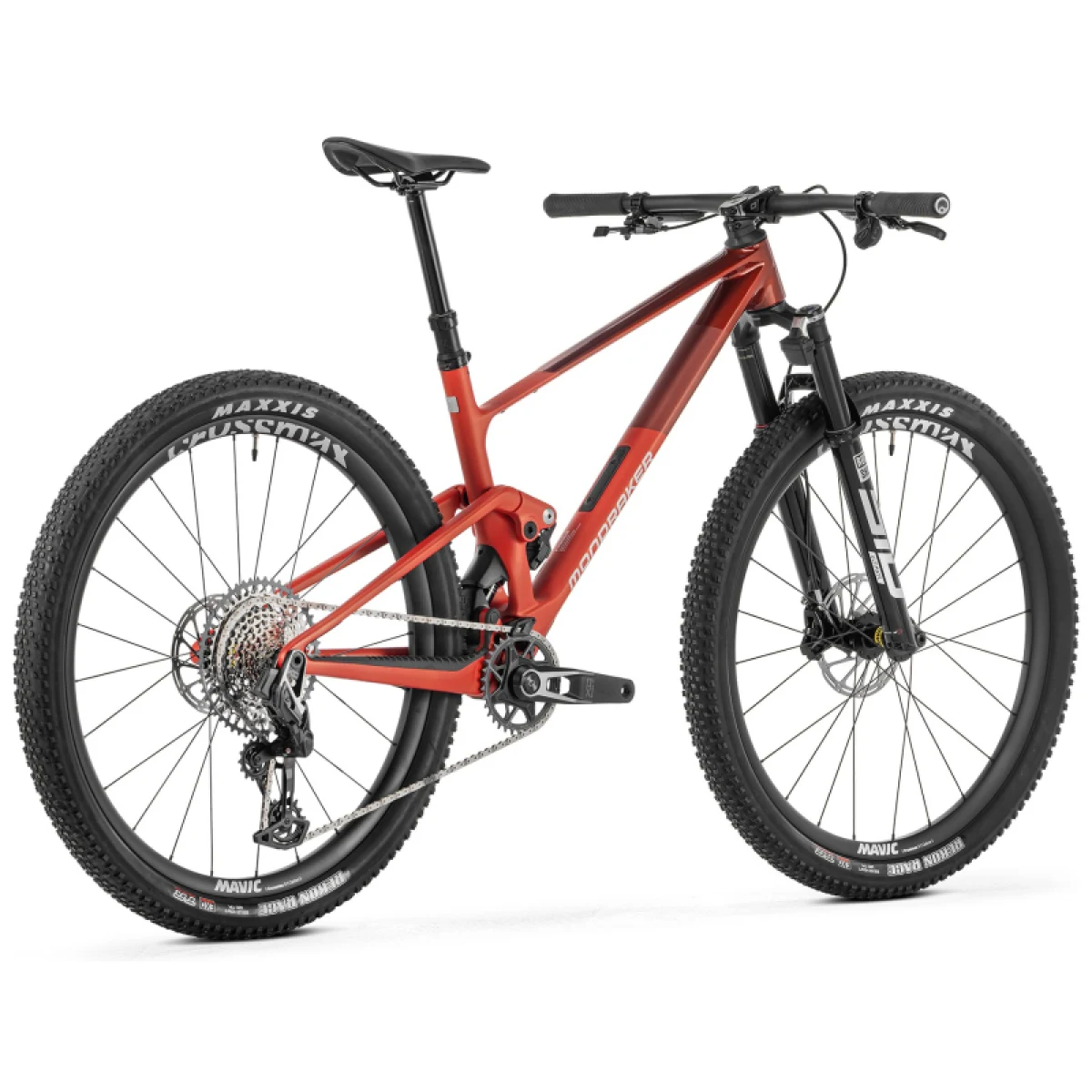 Horský bicykel MONDRAKER F-Podium Carbon RR, flame red · záber 3