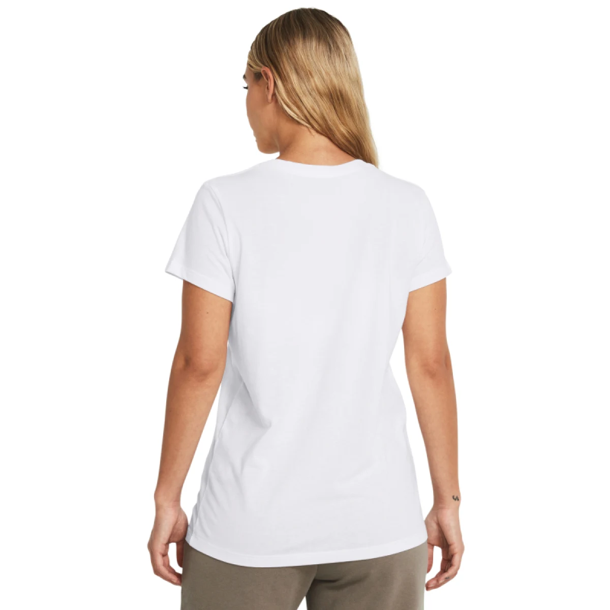 Dámske tričko s krátkym rukávom UNDER ARMOUR UA Rival Logo SS-WHT · záber 2