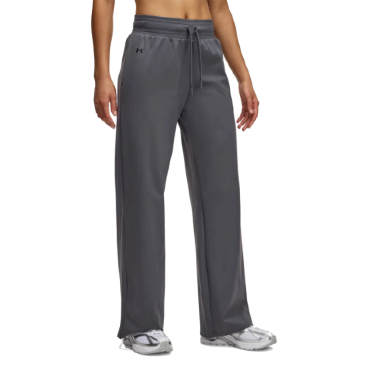 Dámske tepláky UNDER ARMOUR Motion Open Hem Pant-GRY · záber 1