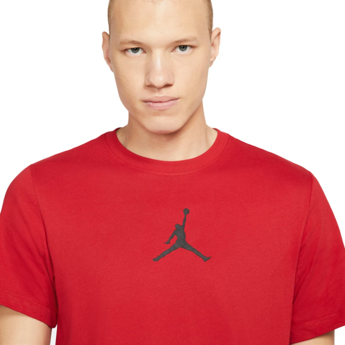 Pánske tričko s krátkym rukávom NIKE JORDAN M J JUMPMAN DF SS CREW-687-Red · záber 3