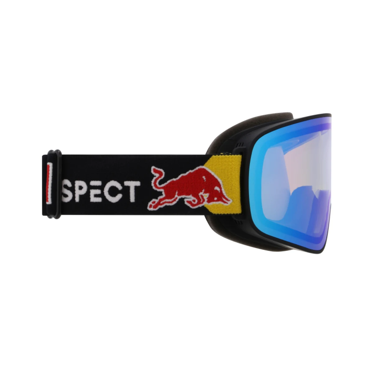 Lyžiarske okuliare RED BULL SPECT RUSH-19BLX, black smoke with blue mirror · záber 3
