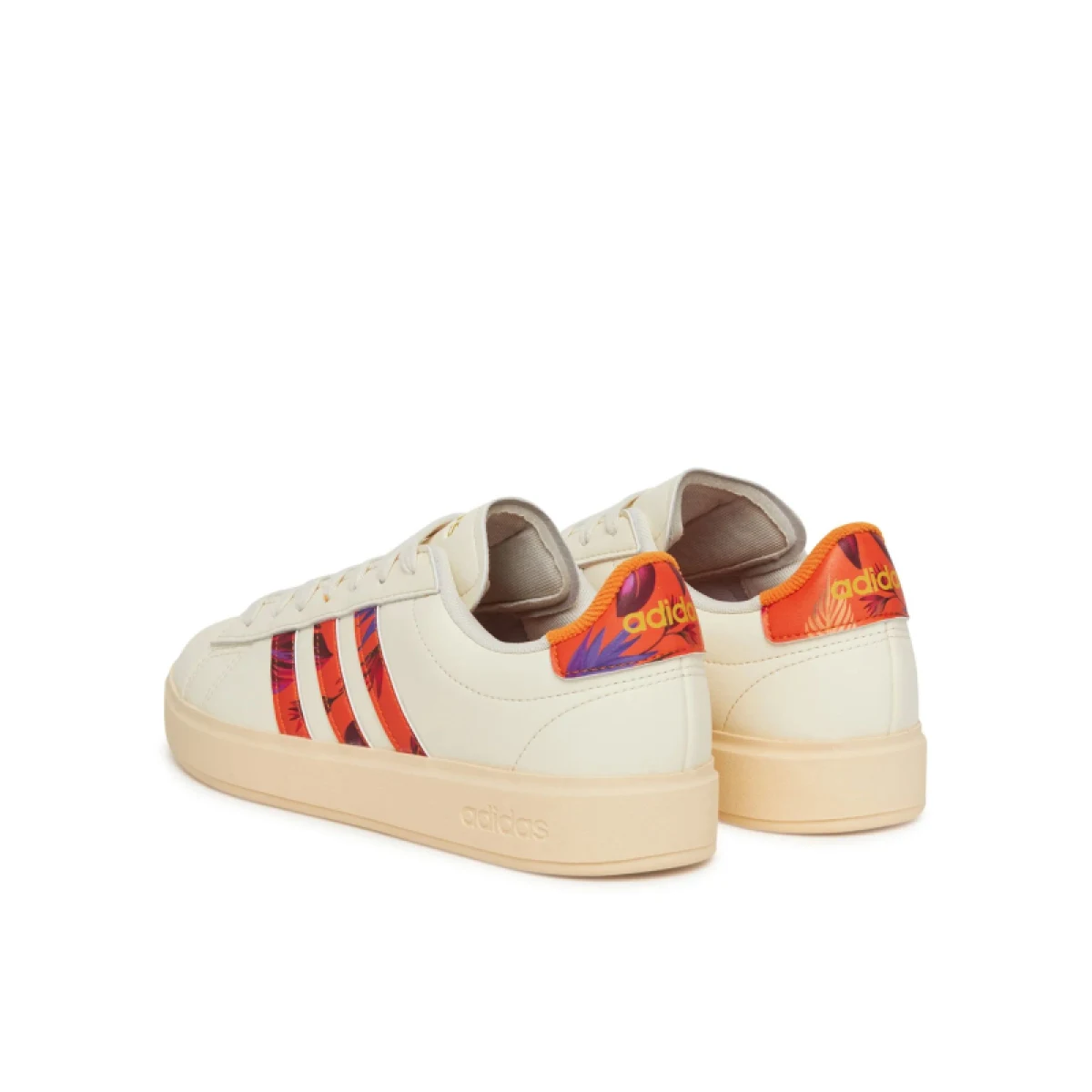 Dámska rekreačná obuv ADIDAS Grand Court 2.0 W cream white warm vanilla gold metallic · záber 5