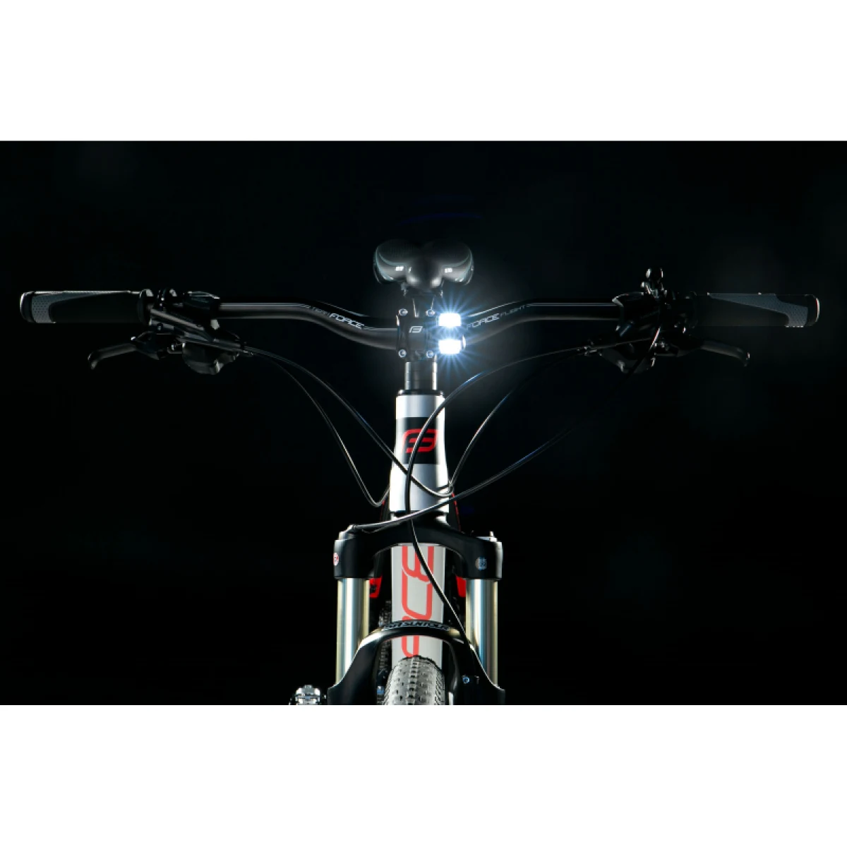 Svetlo na bicykel FORCE F AMBIT BATTERY FRONT REAR · záber 3