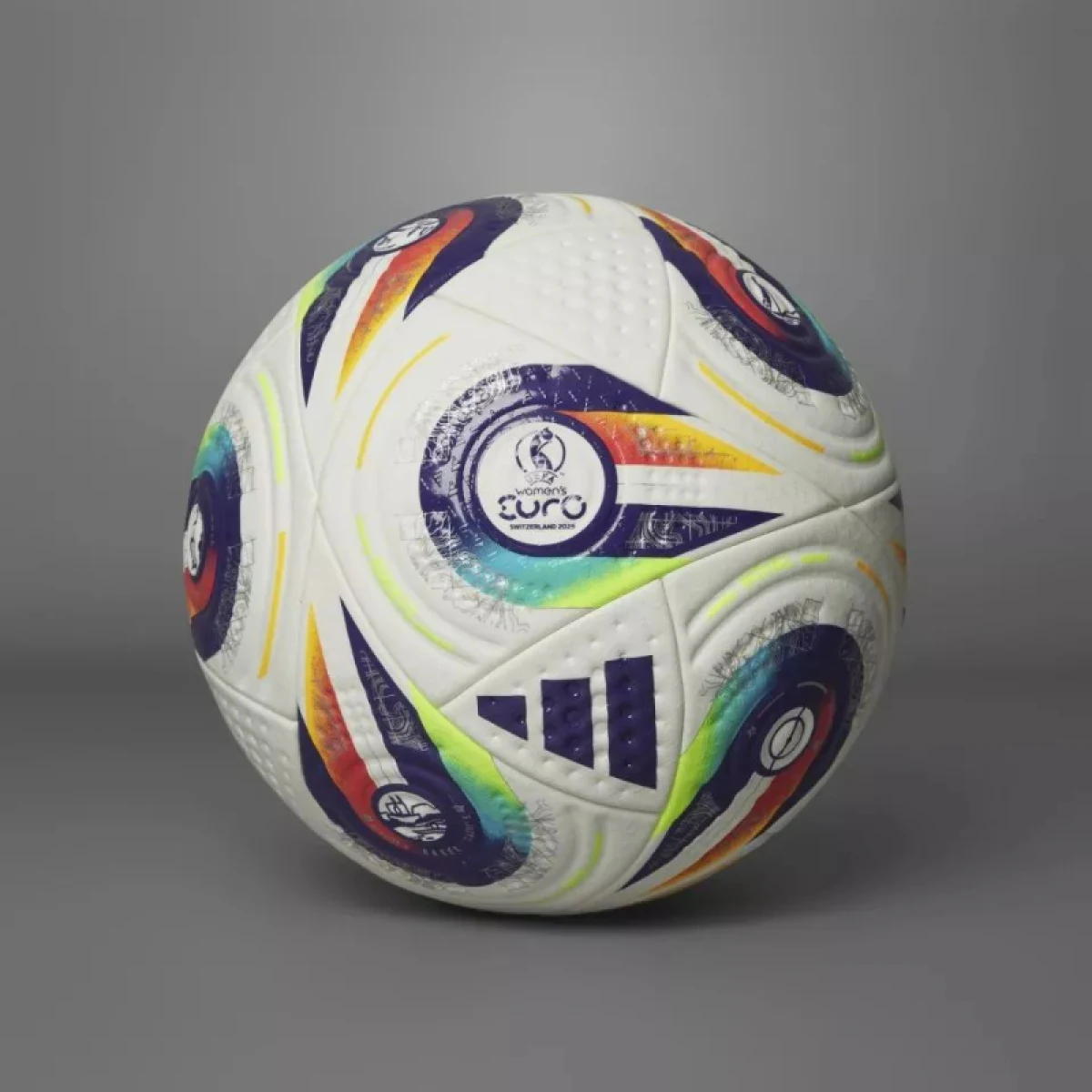 Futbalová lopta ADIDAS W EURO25 PRO WHITE PANTON PANTON · záber 5