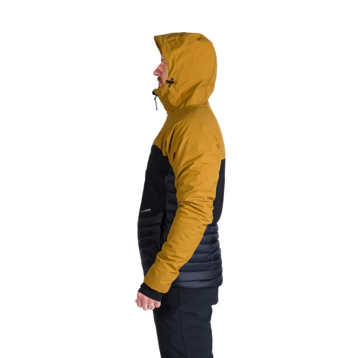 Pánska turistická bunda NORTHFINDER WATSON 579mustardblack · záber 4
