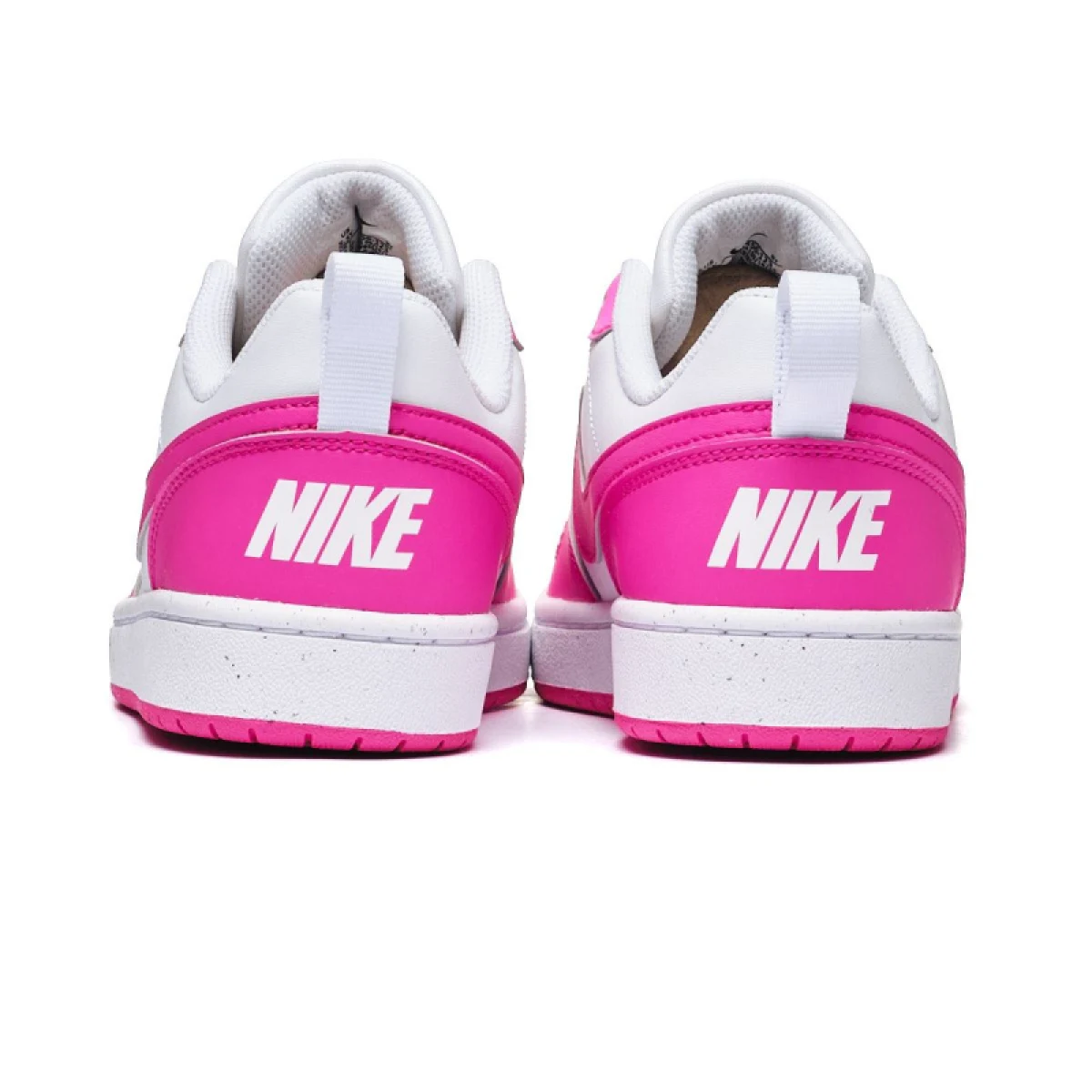 Dievčenská rekreačná obuv NIKE Court Borough Low Recraft Jr white laser fuchsia · záber 4