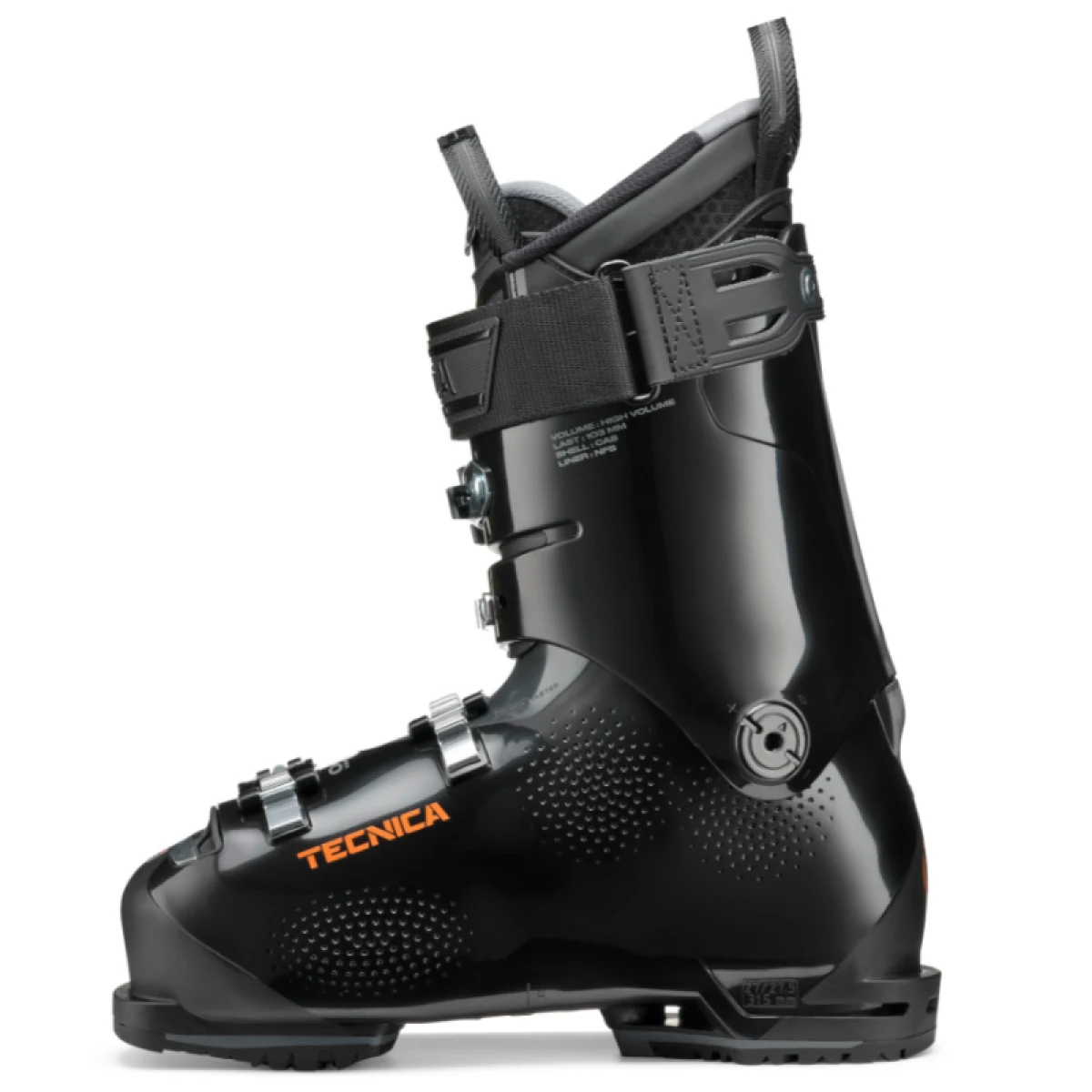 Pánske lyžiarky na zjazdovku - on piste TECNICA Mach Sport 100 HV GW, black · záber 2