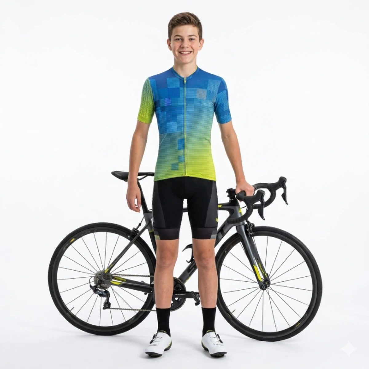 Detský cyklistický dres s krátkym rukávom SPORTFUL Rocket kid jersey, blue · záber 4