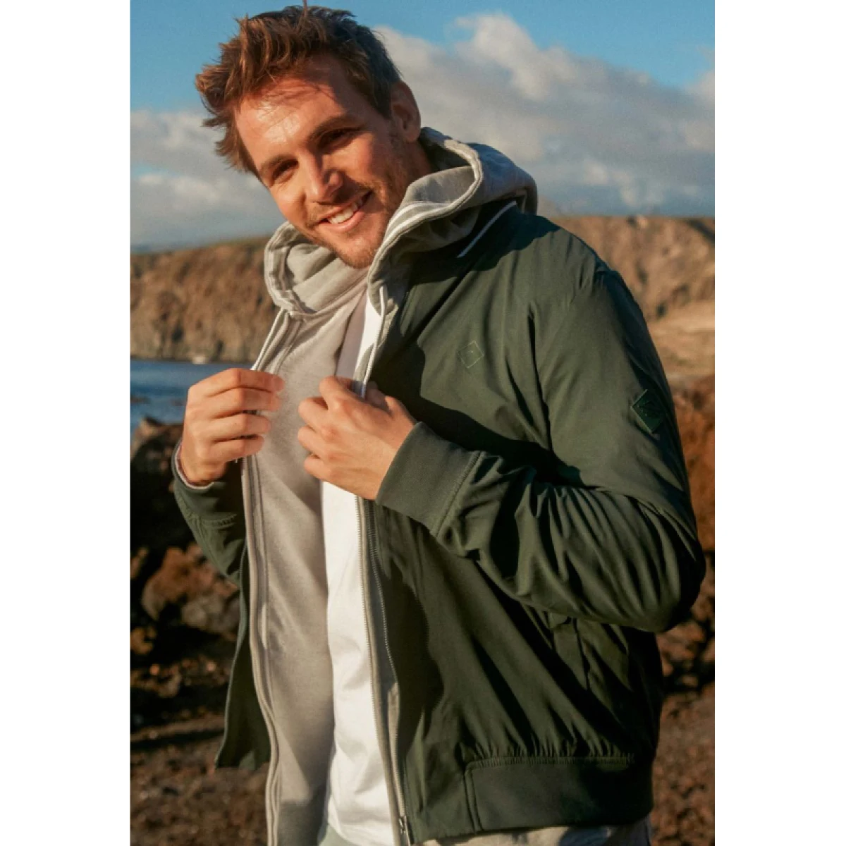 Pánska bunda VOLCANO J-DEL-300-GREEN · záber 4
