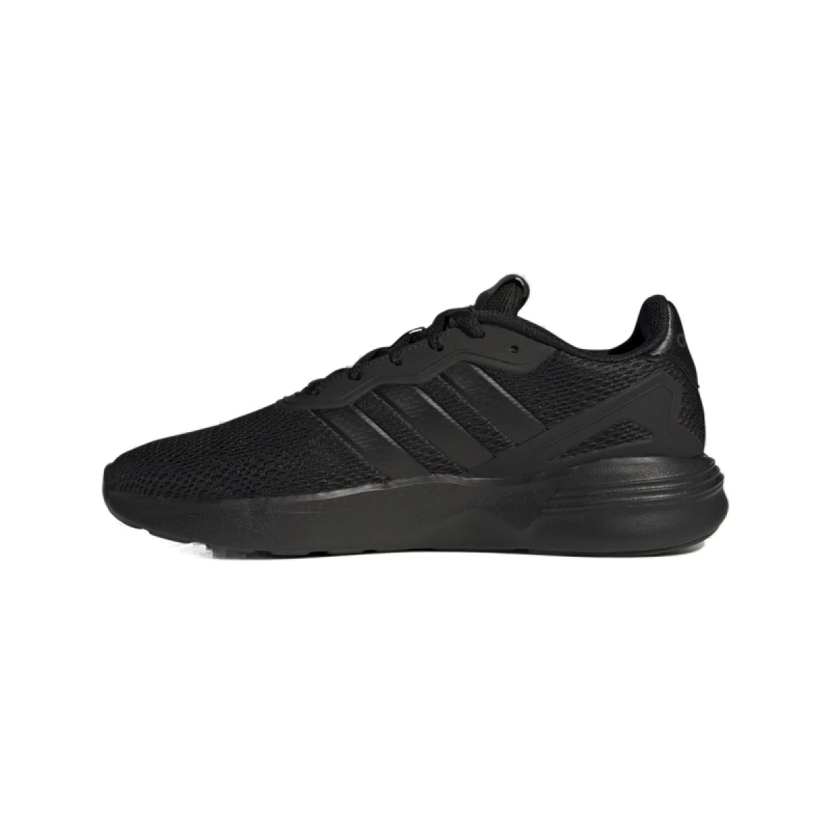 Pánska rekreačná obuv ADIDAS Nebzed core black core black cloud white · záber 3