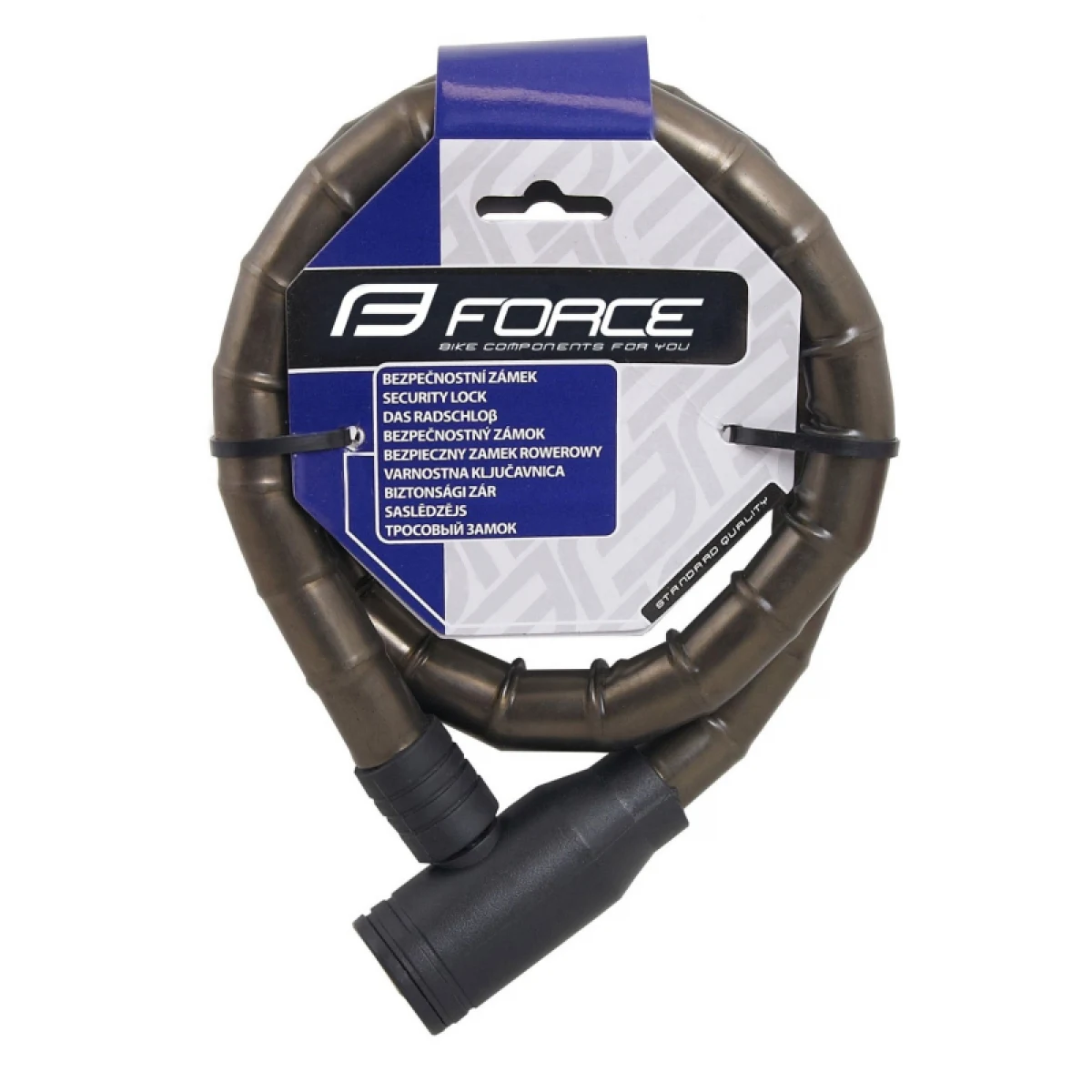 Zámok na bicykel FORCE ROLLERS 800 18 · záber 2