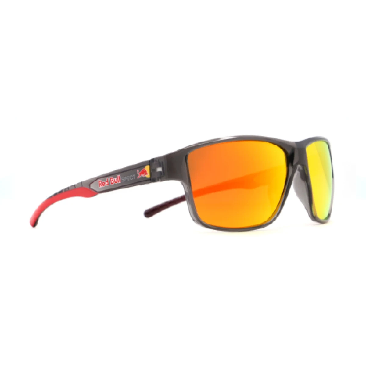 Slnečné okuliare RED BULL SPECT CHESS-03P, shiny x´tal grey brown with red-orange mirror, CAT3 · záber 1