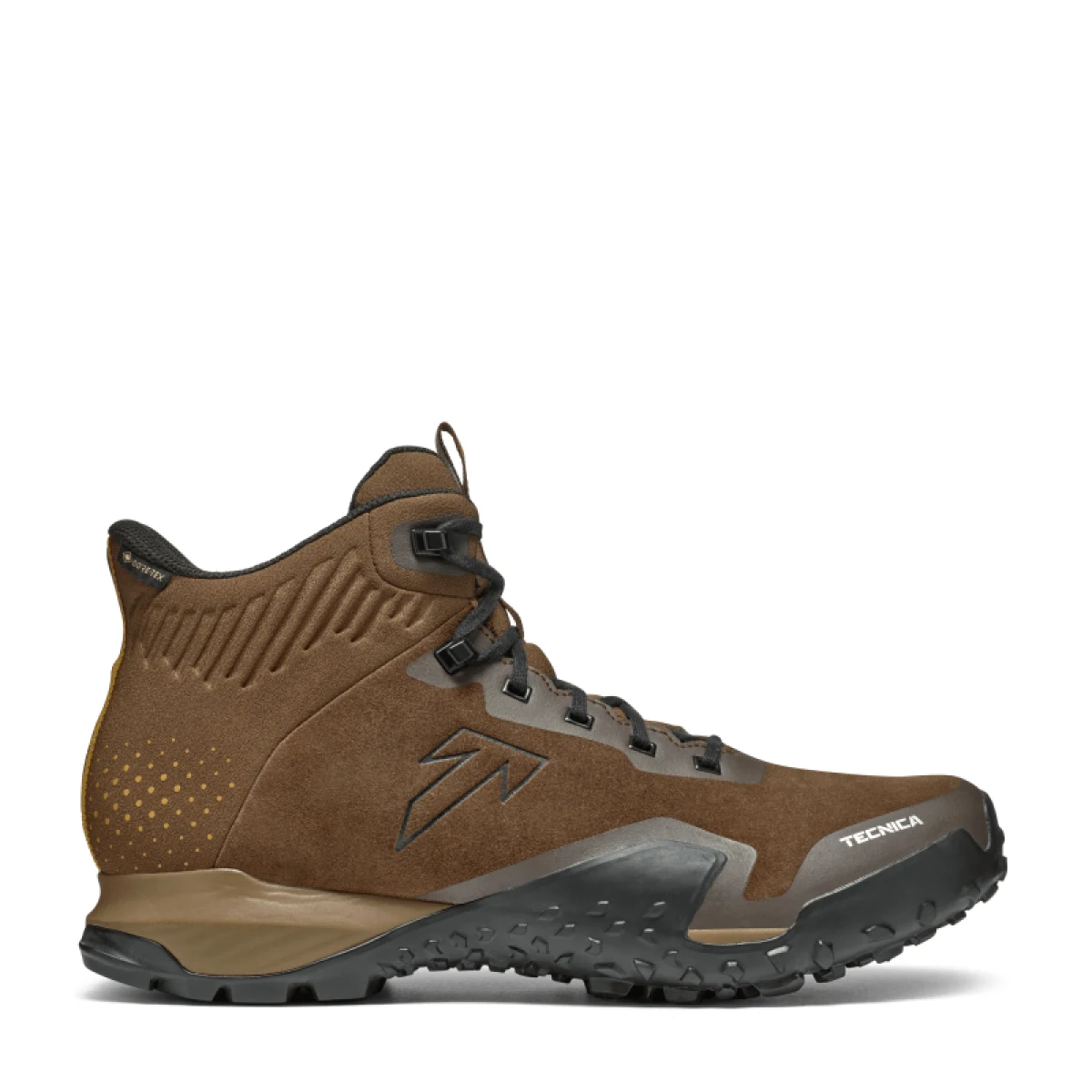 Pánska členková turistická celokožená obuv TECNICA Magma 2.0 MID GTX Ms, dark savana midway fieno · záber 2