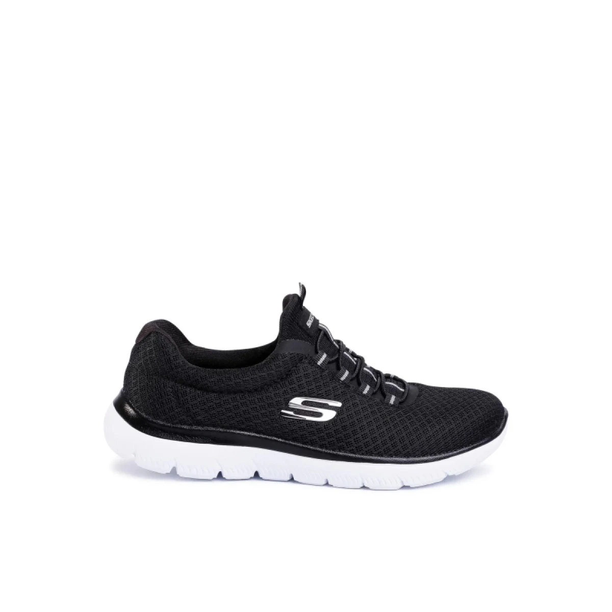 Dámska rekreačná obuv SKECHERS Summits Slip-Ins W black white · záber 2