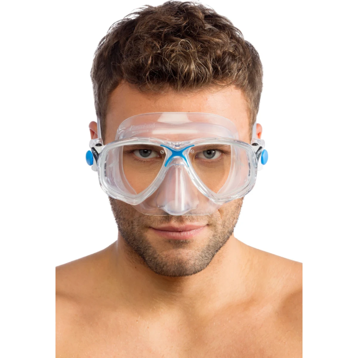 Potápačská maska CRESSI MAREA MASK SIL CLEAR BLUE · záber 2