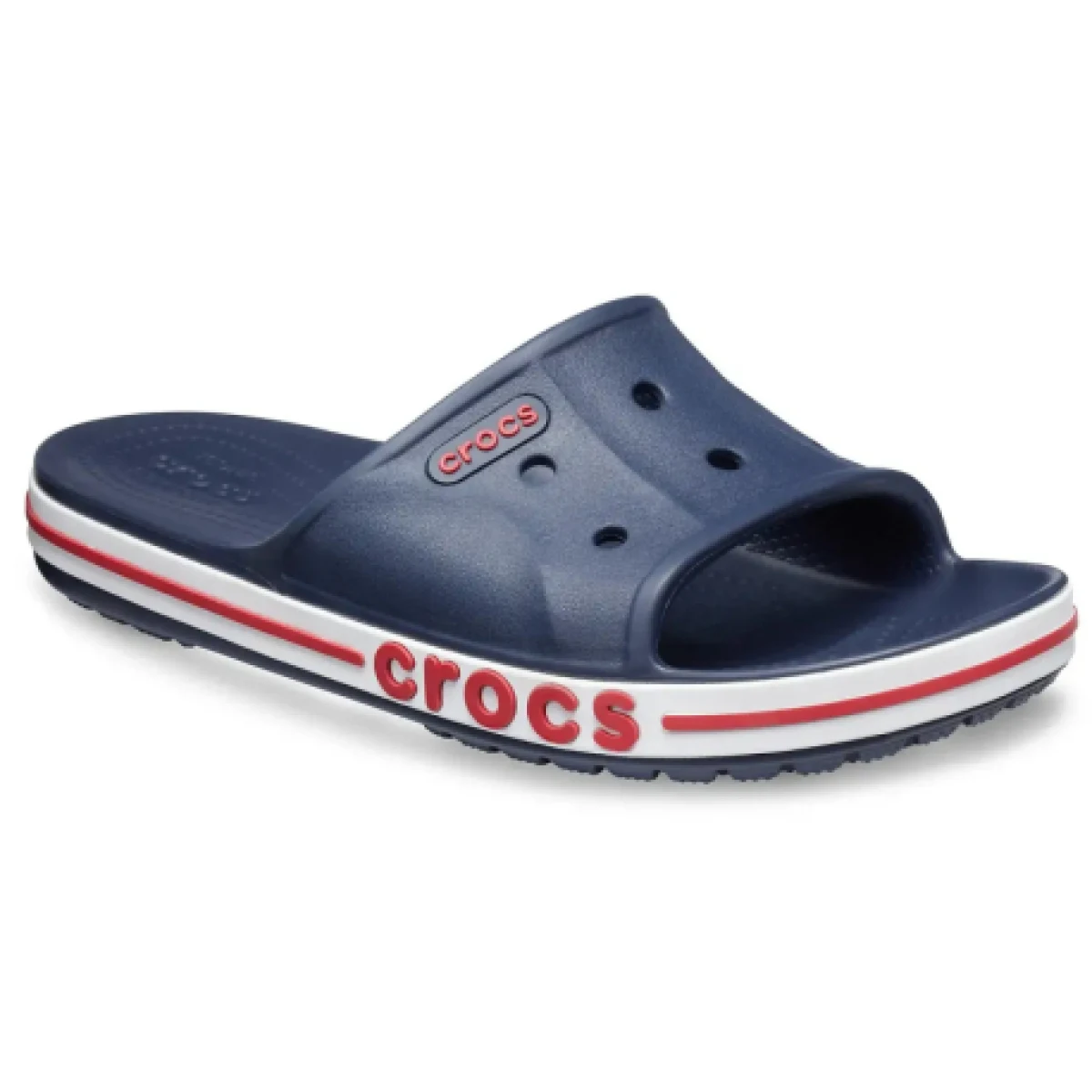Šlapky (plážová obuv) CROCS Bayaband Slide U navy pepper · záber 1