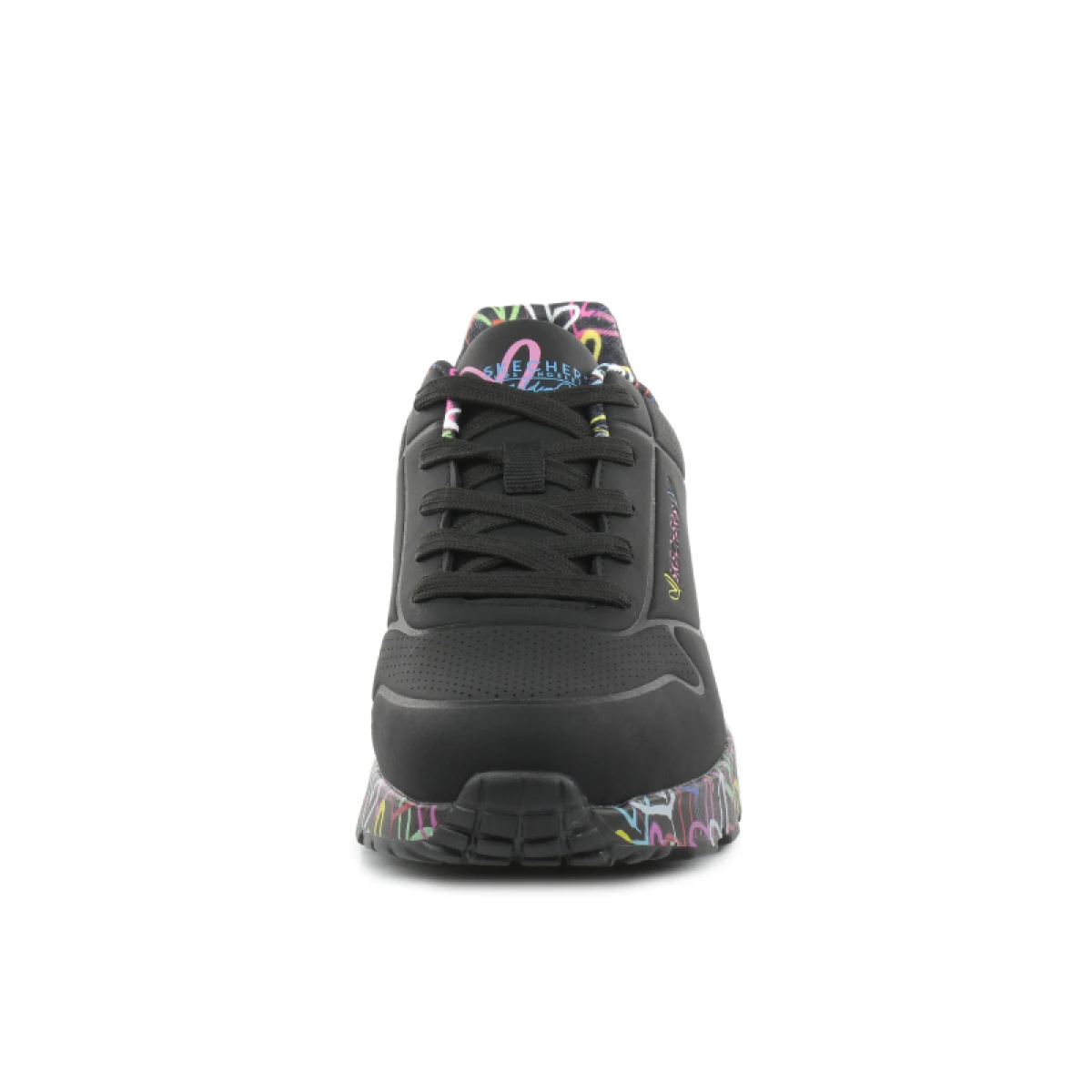 Dievčenská rekreačná obuv SKECHERS Uno Lite Lovely Luv K black · záber 3