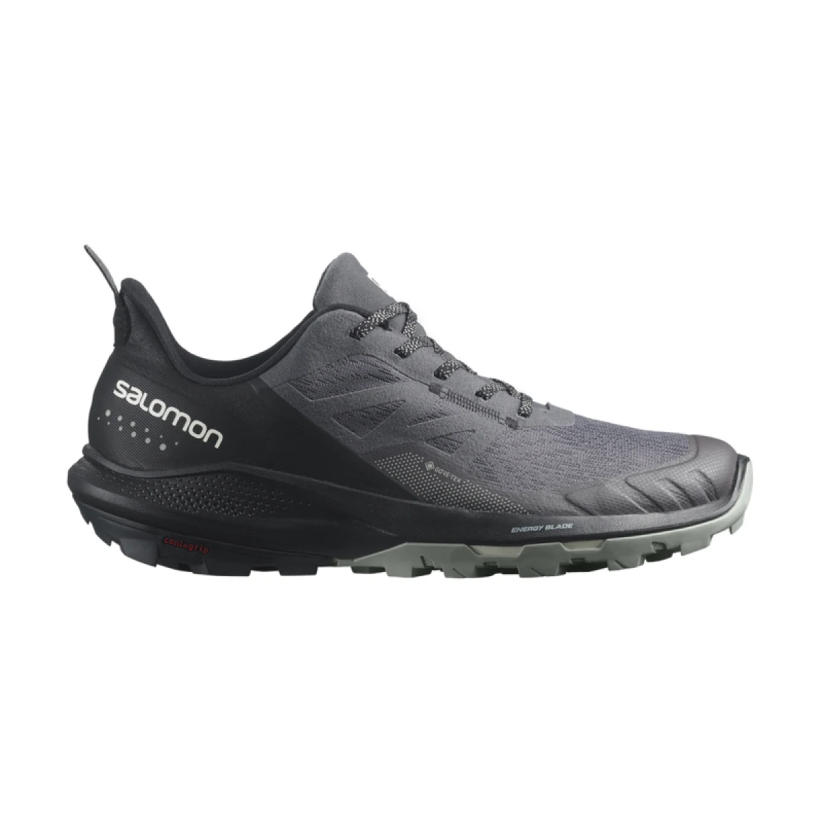 Pánska nízka turistická obuv SALOMON OUTpulse GTX magnet black wrought iron · záber 2