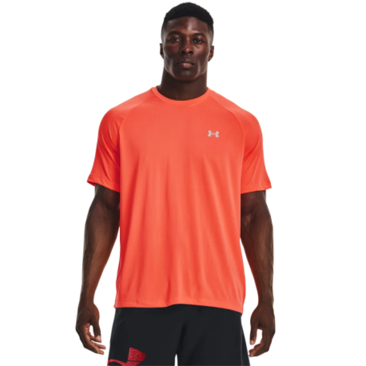 Pánske tréningové tričko s krátkym rukávom UNDER ARMOUR UA Tech Reflective SS-ORG · záber 1