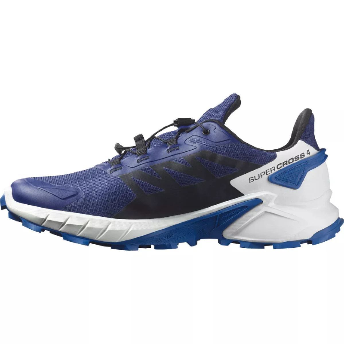 Pánska bežecká trailová obuv SALOMON Supercross 4 M blue print black lapis blue · záber 2