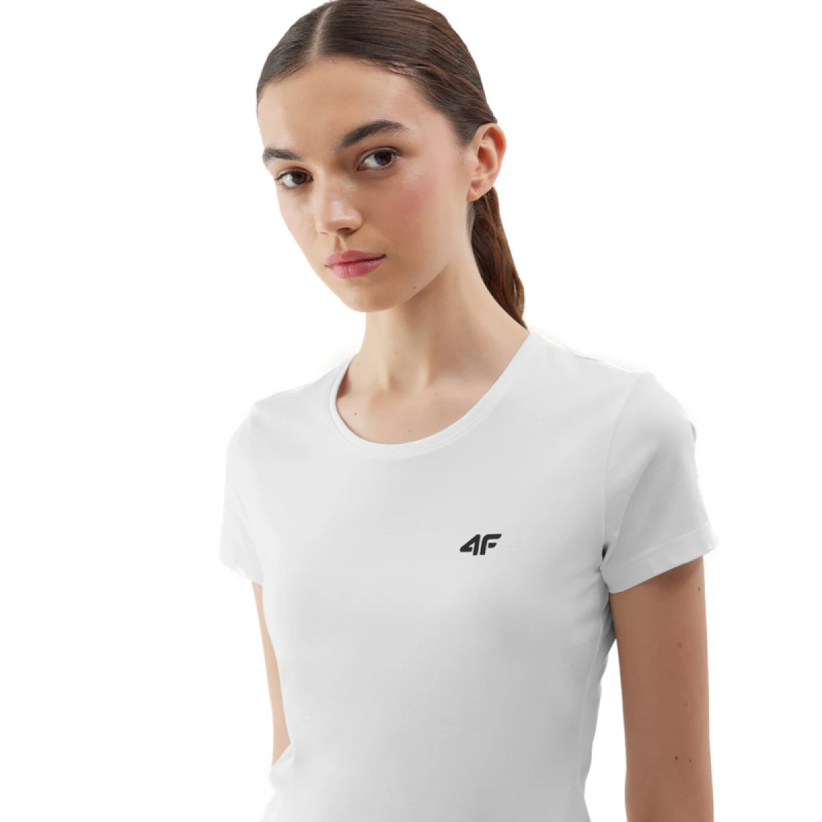 Dámske tričko s krátkym rukávom 4F TSHIRT-WSS24TTSHF1161-10S-WHITE · záber 3