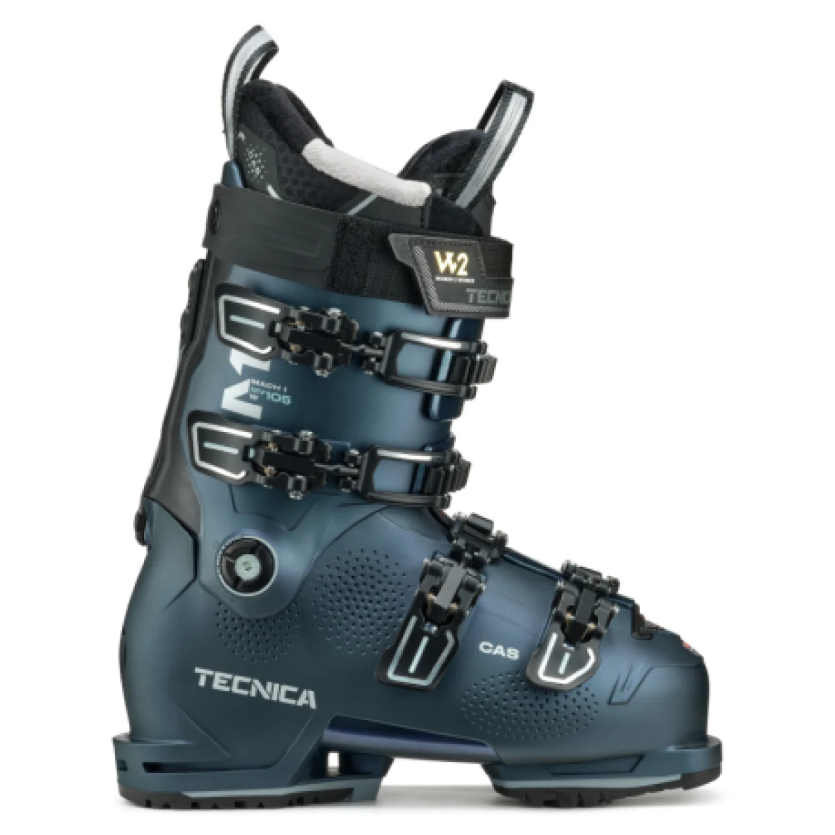 Dámske lyžiarky na zjazdovku - on piste TECNICA Mach1 MV 105 W TD GW, iridescent green · záber 1