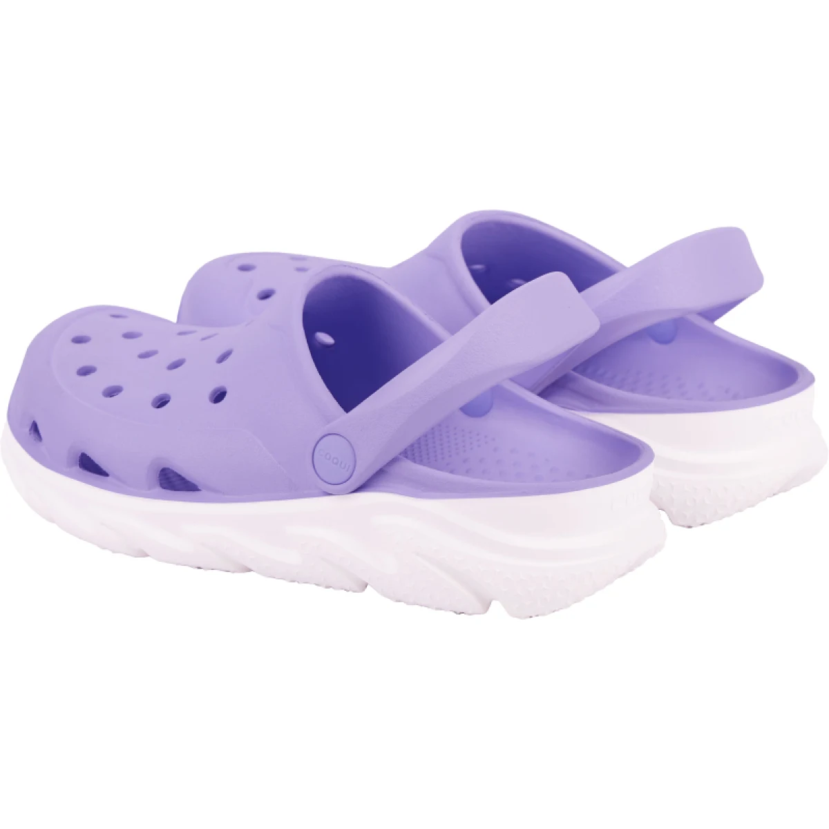 Dámske kroksy (rekreačná obuv) COQUI Cody light lila white · záber 5
