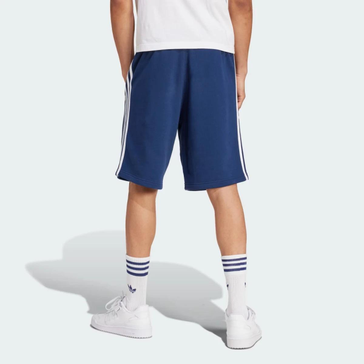 Pánske teplákové kraťasy ADIDAS ORIGINALS 3-STRIPE SHORT-NINDIG · záber 3