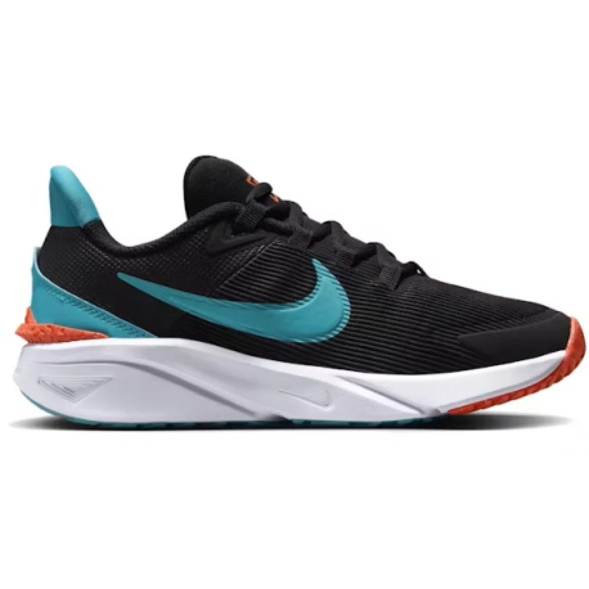 Chlapčenská športová obuv (tréningová) NIKE Star Runner 4 Jr black bright crimson white dusty cactus · záber 1