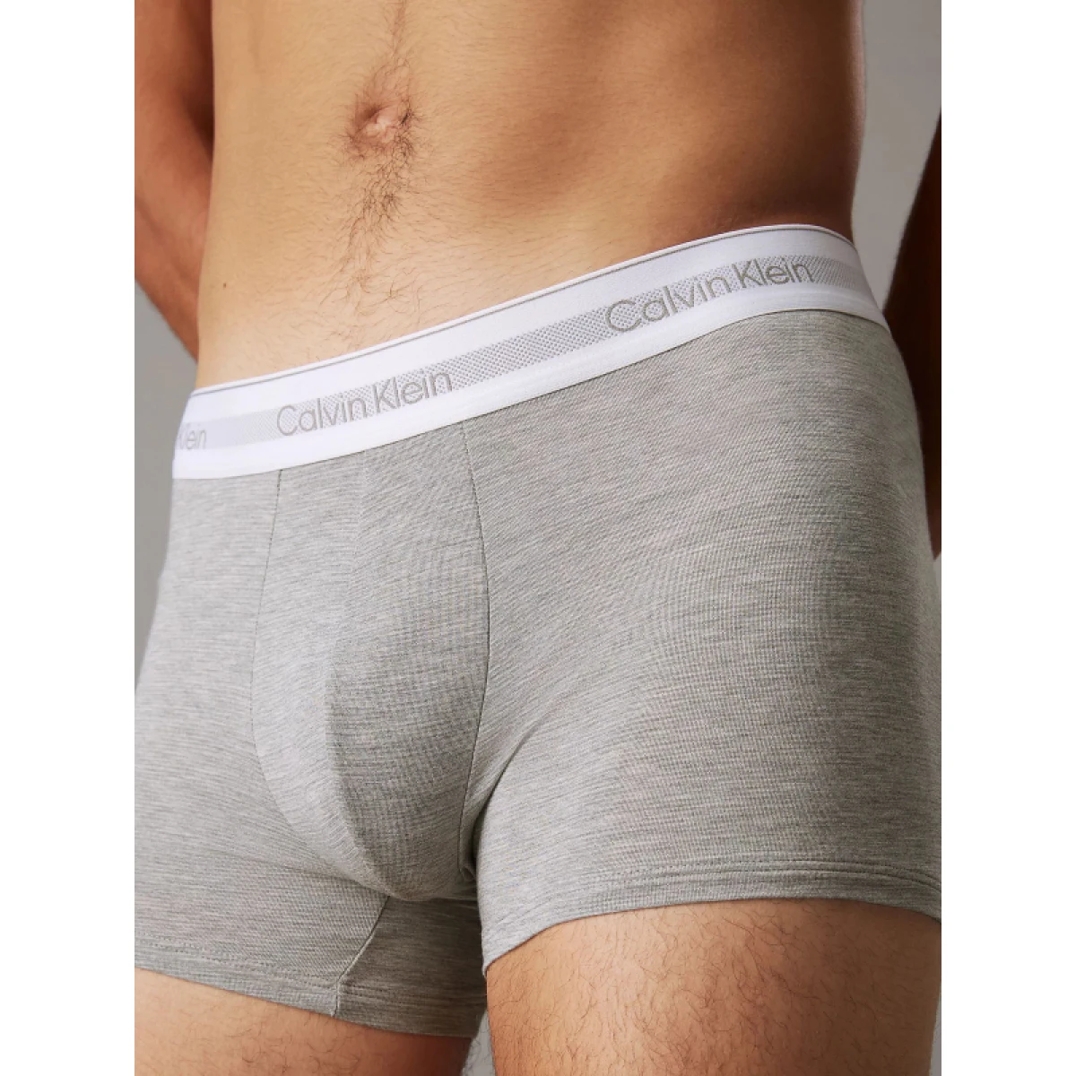 Pánske boxerky CALVIN KLEIN 3 PACK-TRUNK-BLACK, NEW NAVY, GREY HEATHER · záber 5