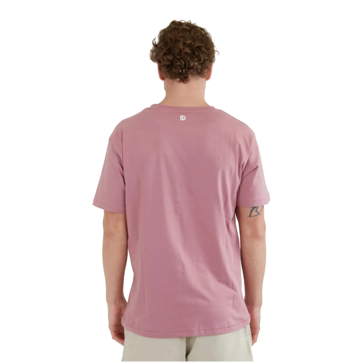 Pánske tričko s krátkym rukávom FUNDANGO Talmer Pocket T-shirt-345-raspberry · záber 2